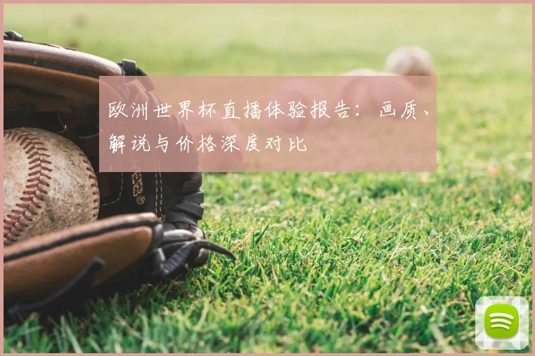 欧洲世界杯直播体验报告:画质、解说与价格深度对比
